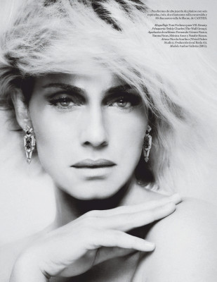 Amber Valletta by Txema Yeste for Vogue España || December 2020