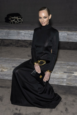 Amber Valletta - Ferragamo F/W 2024 fashion show at Milan Fashion Week, 02/24/24