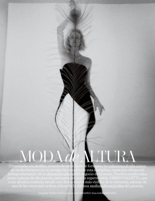 Amber Valletta by Txema Yeste for Vogue España || December 2020