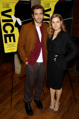 Amy Adams and Jake Gyllenhaal – New York Special Reception for “VICE”