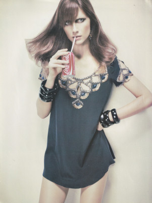 Ana Claudia Michels ~ Vogue Brazil September 2009 by Jacques Dequeker