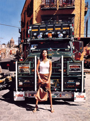 Ana Paula Araujo ~ ELLE US May 2003 by Ben Watts