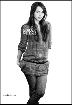 Ana de Armas by Óscar Carriquí for El Pais Semanal (2008)