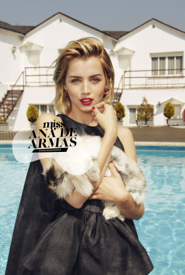 Ana de Armas by Nacho Alegre for Glamour Spain (2014)