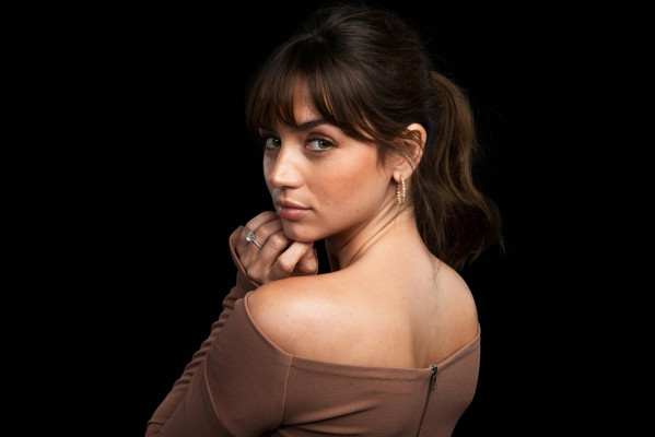 Ana de Armas by Noam Galai for AOL Build Series in New York 08/22/2016