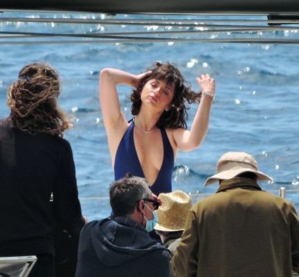Ana de Armas - Shooting Advertising in Mallorca, Spain | May 13, 2021 