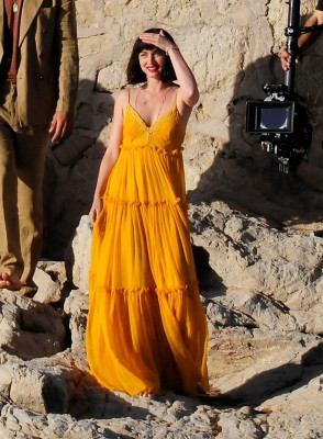 Ana de Armas - Shooting Advertising in Mallorca, Spain | May 14, 2021 