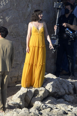 Ana de Armas - Shooting Advertising in Mallorca, Spain | May 14, 2021 