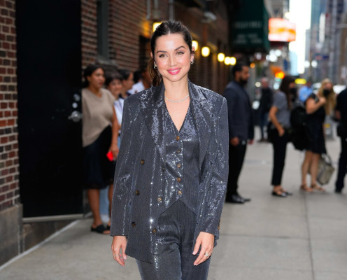 Ana de Armas - The Late Show with Stephen Colbert in New York 09/19/2022