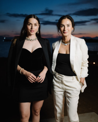 Ana de Armas - Louis Vuitton High Jewelry Deep Time Dinner in Greece 06/12/2023