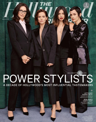 ANA DE ARMAS and ZOEY DEUTCH in The Hollywood Reporter, Power Stylists Issue Mar