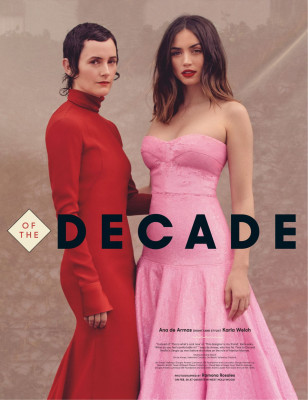 ANA DE ARMAS and ZOEY DEUTCH in The Hollywood Reporter, Power Stylists Issue Mar