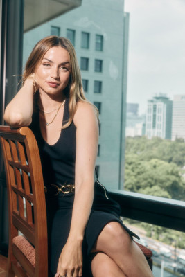 Ana de Armas – at Ballerina Press Tour 2025