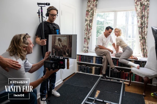 Ana de Armas - Blonde (2022) On Set