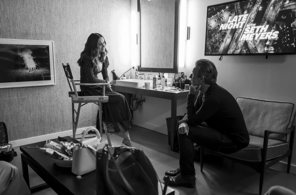 Ana de Armas - Late Night with Seth Meyers (Backstage) 09/20/2022