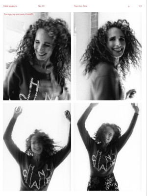 Andie Macdowell by Justin Aranha for ODDA // 2021