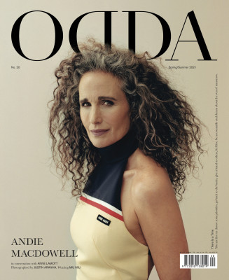 Andie Macdowell by Justin Aranha for ODDA // 2021