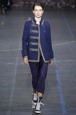 Andreea Diaconu - John Galliano Autumn/Winter 2018 Fashion Show in Paris