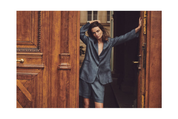 Andreea Diaconu - MASsimo Dutti Summer 2021