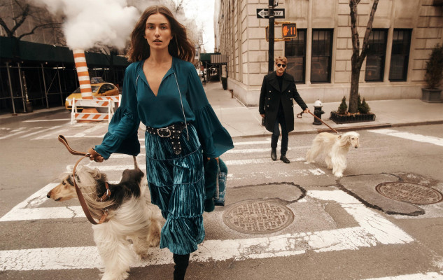 Andreea Diaconu - by Lachlan Bailey for Michael Kors Fall/Winter Campaign