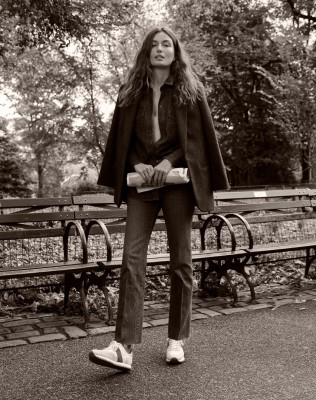 Andreea Diaconu - J Crew