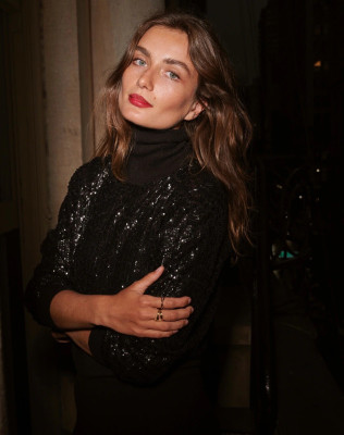 Andreea Diaconu - J Crew