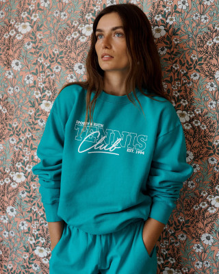 Andreea Diaconu for Sporty and Rich Tennis Capsule FallWinter 2022