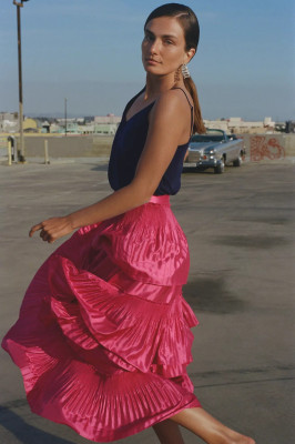 Andreea Diaconu - Anthropologie clothing