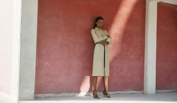 Andreea Diaconu - Massimo Dutti Spring/Summer 2020 Campaign