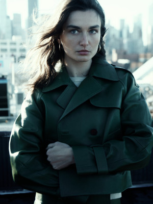 Andreea Diaconu for Massimo Dutti