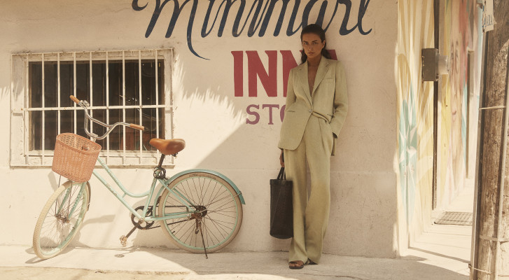 Andreea Diaconu - Massimo Dutti Spring/Summer 2020 Campaign