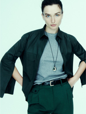 Andreea Diaconu for Massimo Dutti