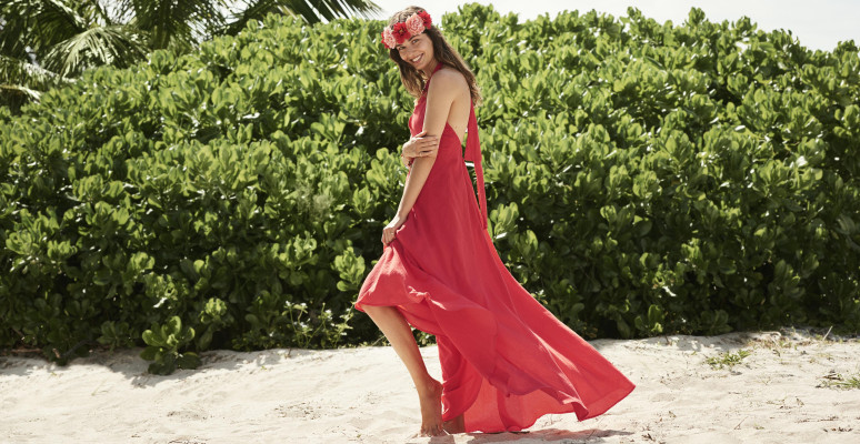 Andreea Diaconu - Lindex Summer Campaign