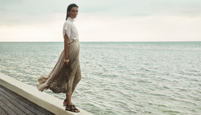 Andreea Diaconu - Massimo Dutti Spring/Summer 2020 Campaign
