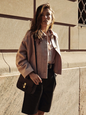 Andreea Diaconu - Massimo Dutti Women’s City Winter 2022 Lookbook