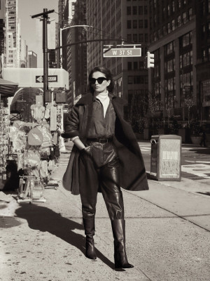 Andreea Diaconu - Massimo Dutti Women’s City Winter 2022 Lookbook