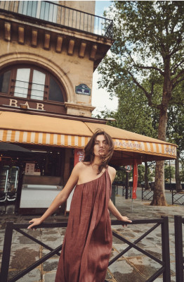 Andreea Diaconu - MASsimo Dutti Summer 2021