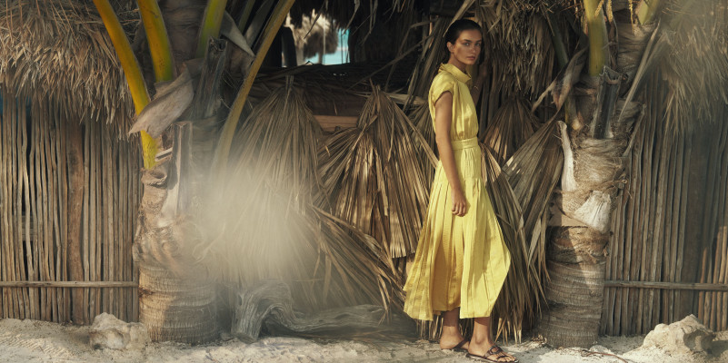 Andreea Diaconu - Massimo Dutti Spring/Summer 2020 Campaign
