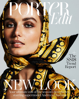 Andreea Diaconu - Porter Edit Magazine