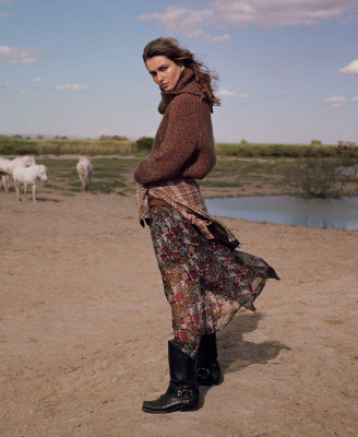 Andreea Diaconu by Dan Martensen for Vogue Paris August 2017