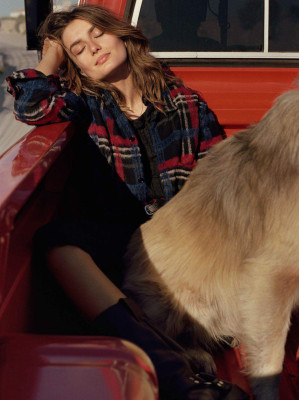 Andreea Diaconu by Dan Martensen for Vogue Paris August 2017