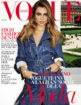 Andreea Diaconu - Vogue Espana 
