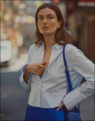 Andreea Diaconu for JCrew