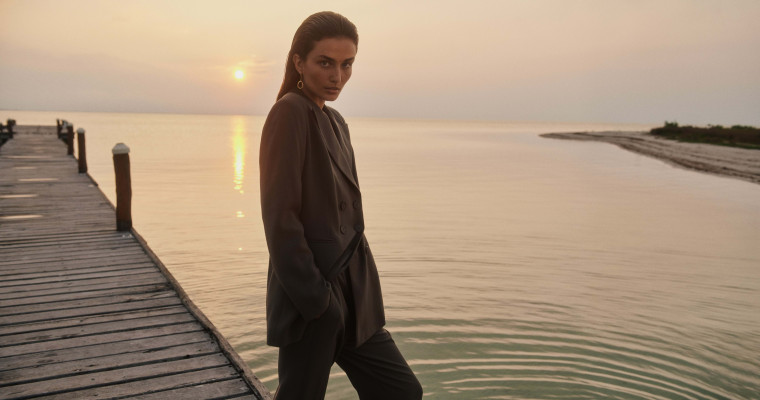Andreea Diaconu - Massimo Dutti Summer 