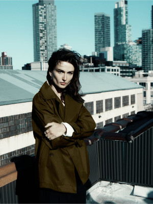 Andreea Diaconu for Massimo Dutti