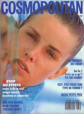 Anette Stai for COSMOPOLITAN France March 1988