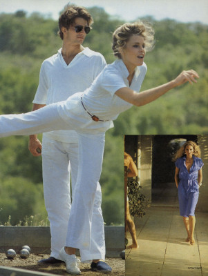 Anette Stai ~ US Vogue May 1981 by Arthur Elgort