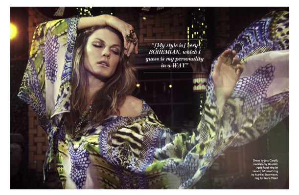 Angela Lindvall ~ THE EDIT MAY 2, 2013