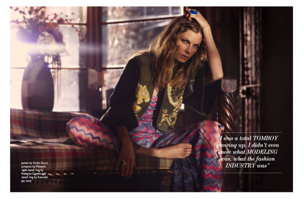 Angela Lindvall ~ THE EDIT MAY 2, 2013