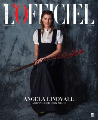 Angela Lindvall for L&#039;Officiel India